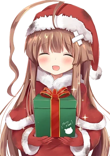🎁 Стикер «Christmas Anime» для Telegram
