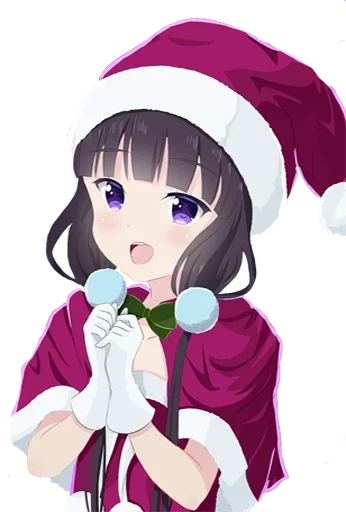 😀 Стикер «Christmas Anime» для Telegram