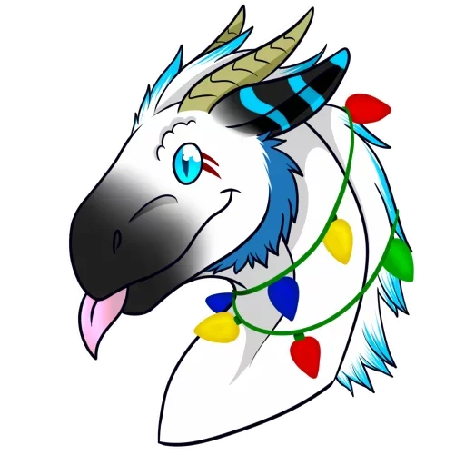 🎄 Стикер «Christmas Bleps» для Telegram