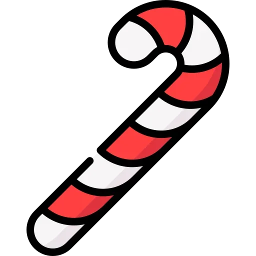 🍭 Стикер «новогодняя конфетка» для Telegram