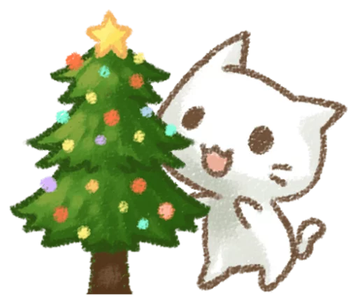 🎄 Стикер «Christmas C» для Telegram