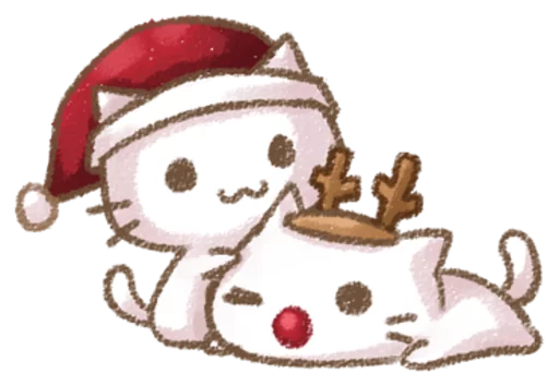 😗 Стикер «Christmas C» для Telegram