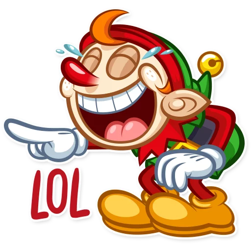 Стикерпак Christmas Elf для Telegram — скачать