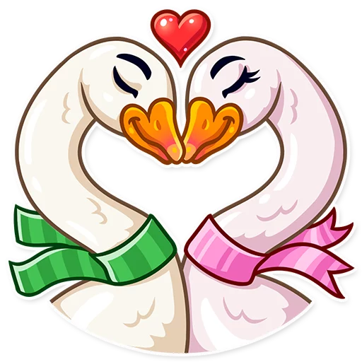 💑 Стикер «Christmas Goose» для Telegram