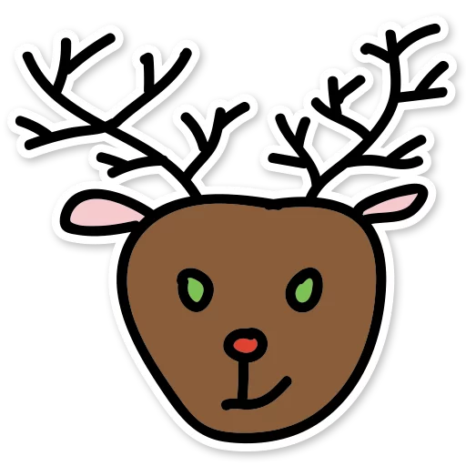 😉 Стикер «Christmas mood» для Telegram