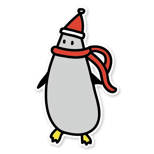 😍 Стикер «Christmas mood» для Telegram