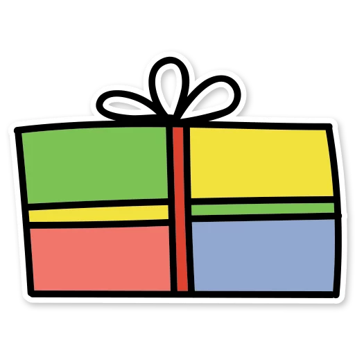 😳 Стикер «Christmas mood» для Telegram