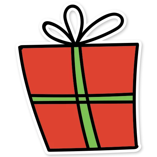 😜 Стикер «Christmas mood» для Telegram