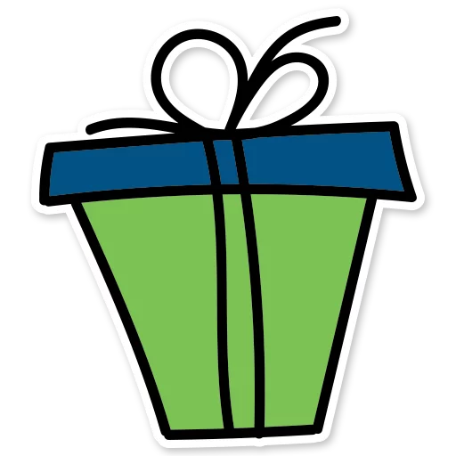 😝 Стикер «Christmas mood» для Telegram