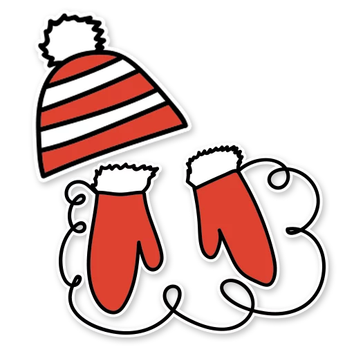 👲 Стикер «Christmas mood» для Telegram