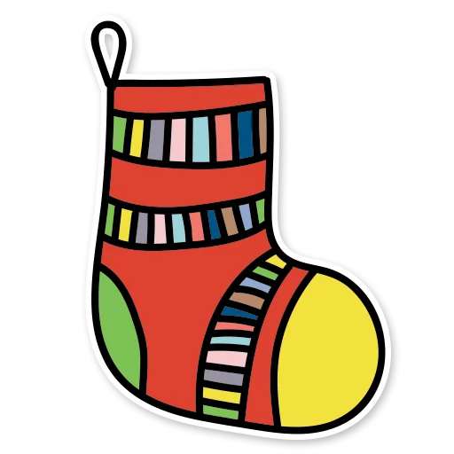 👷 Стикер «Christmas mood» для Telegram