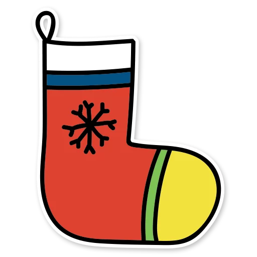 👨 Стикер «Christmas mood» для Telegram