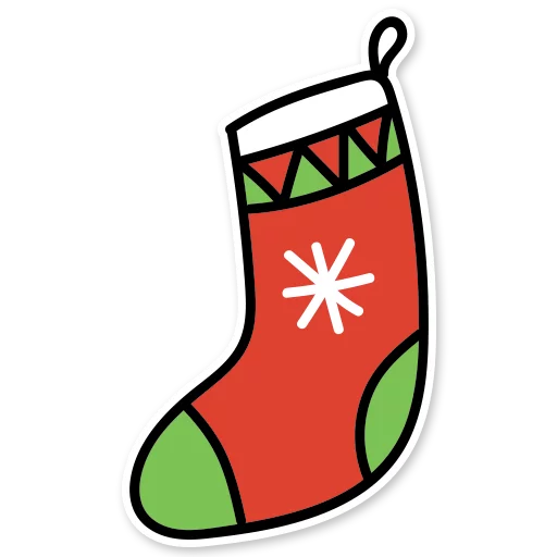 👴 Стикер «Christmas mood» для Telegram
