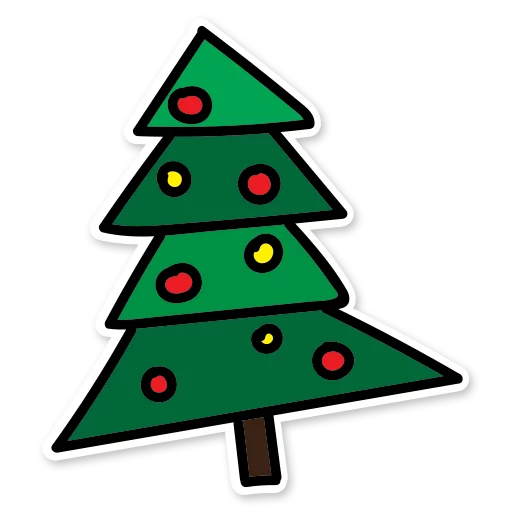 💛 Стикер «Christmas mood» для Telegram
