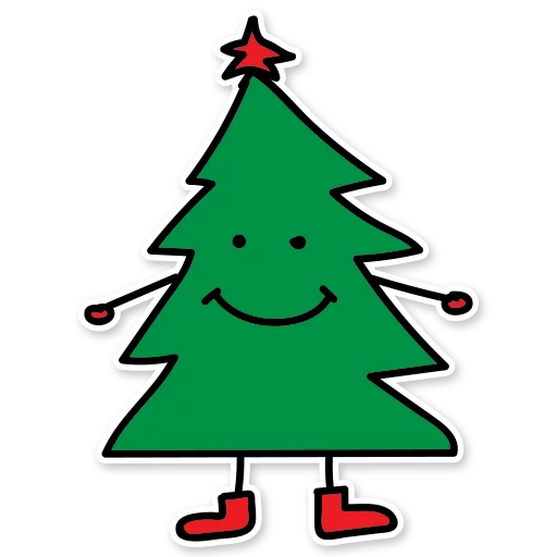 ❤ Стикер «Christmas mood» для Telegram