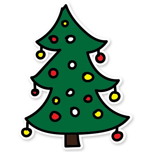 💓 Стикер «Christmas mood» для Telegram