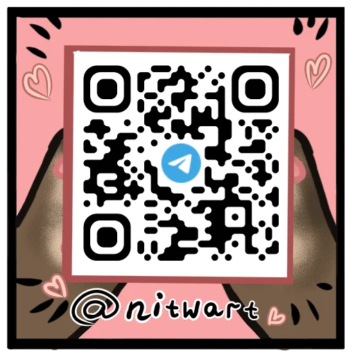🤍 Стикер «новогодний кот» для Telegram
