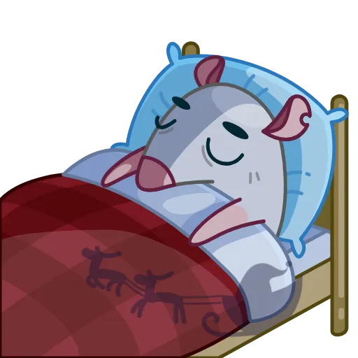 😴 Стикер «Little Hygge» для Telegram
