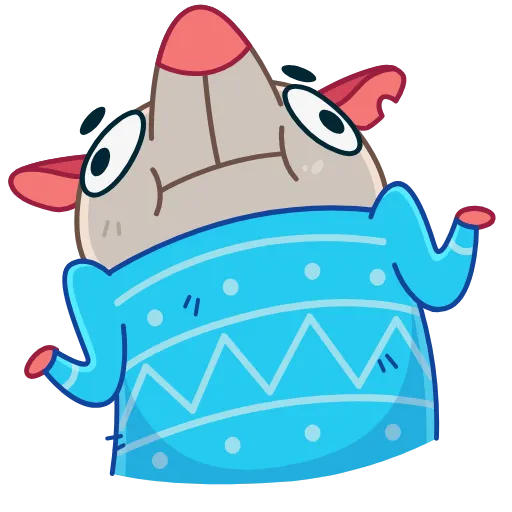 🤷‍♂️ Стикер «Little Hygge» для Telegram