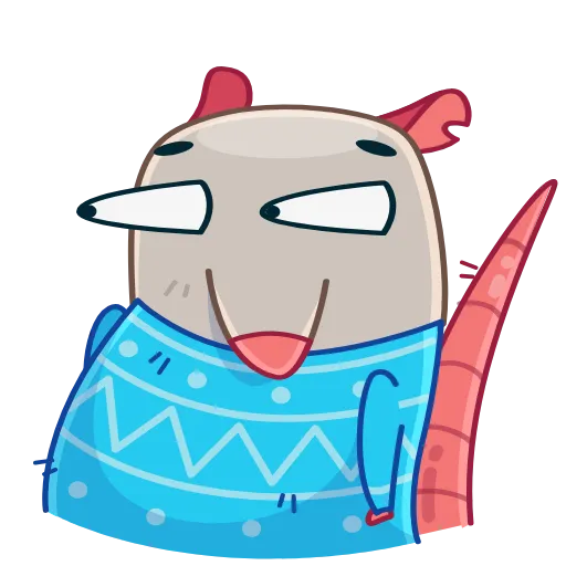 😨 Стикер «Little Hygge» для Telegram