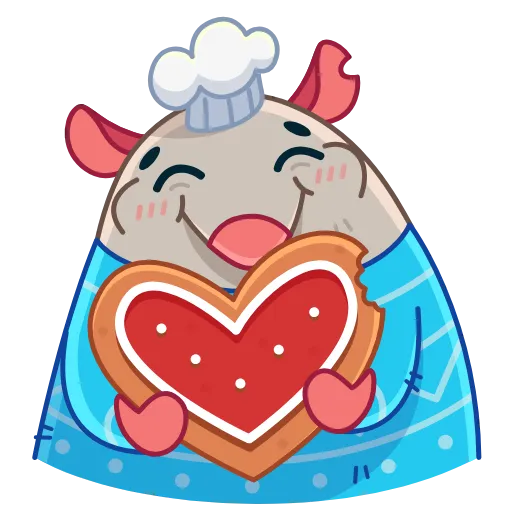 ❤️ Стикер «Little Hygge» для Telegram