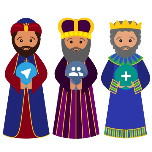 Стикер 14 Christmas Telegram