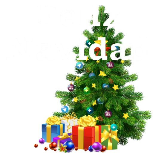 Стикер 16 Christmas Telegram