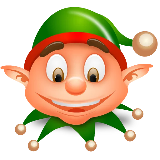 Стикер 30 Christmas Telegram