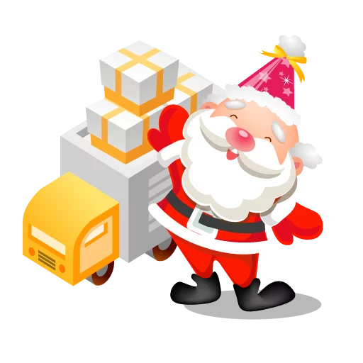 Стикер 34 Christmas Telegram