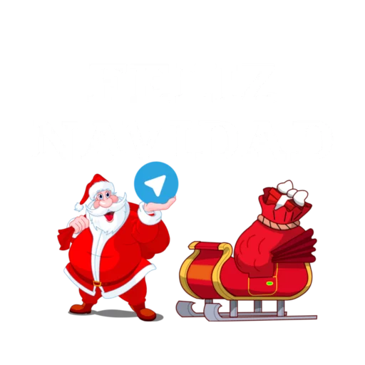 Стикер 3 Christmas Telegram