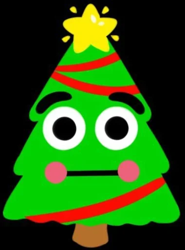 😳 Стикер «Christmas Tree» для Telegram