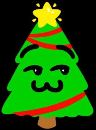 😏 Стикер «Christmas Tree» для Telegram