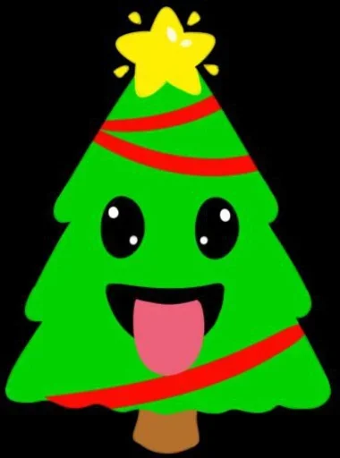 😛 Стикер «Christmas Tree» для Telegram