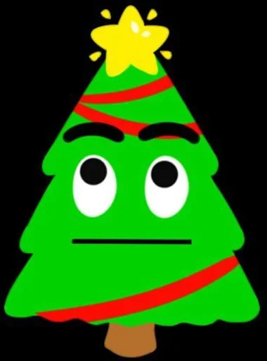 🙁 Стикер «Christmas Tree» для Telegram