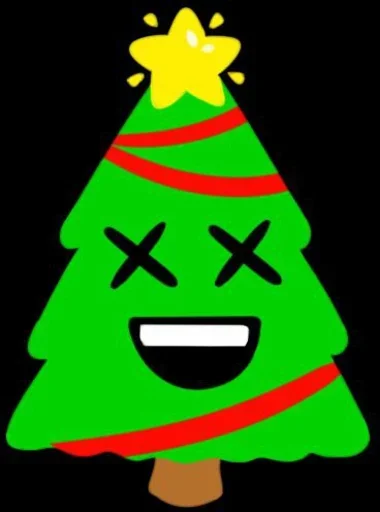 😆 Стикер «Christmas Tree» для Telegram