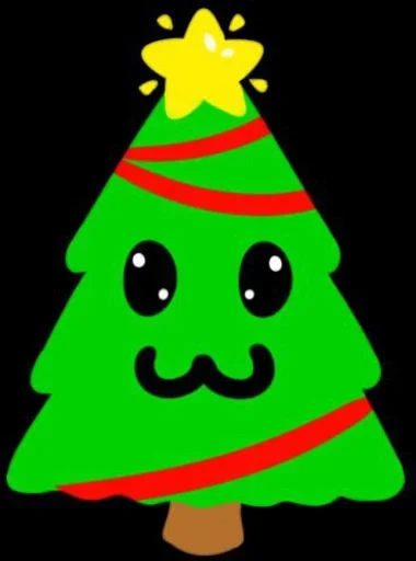 😌 Стикер «Christmas Tree» для Telegram