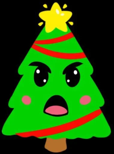 😤 Стикер «Christmas Tree» для Telegram