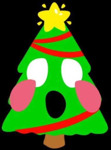 😱 Стикер «Christmas Tree» для Telegram