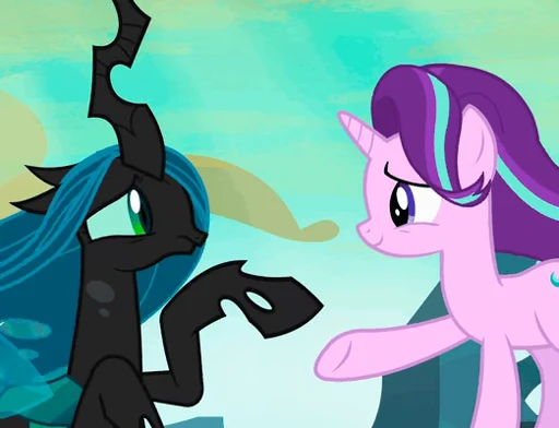 😈 Стикер «Queen Chrysalis» для Telegram