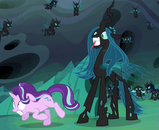 😁 Стикер «Queen Chrysalis» для Telegram