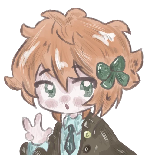 🙂 Стикер «Чуя Накахара Chuuya Nakahara» для Telegram