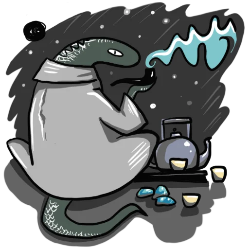 👌 Стикер «chthonic» для Telegram