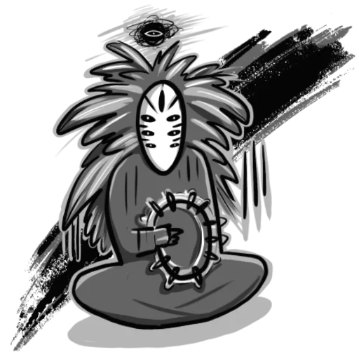 👤 Стикер «chthonic» для Telegram