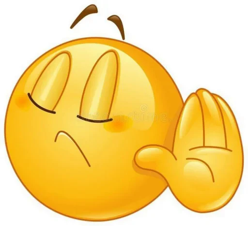 🤩 Стикер «Что-то жёлтое» для Telegram