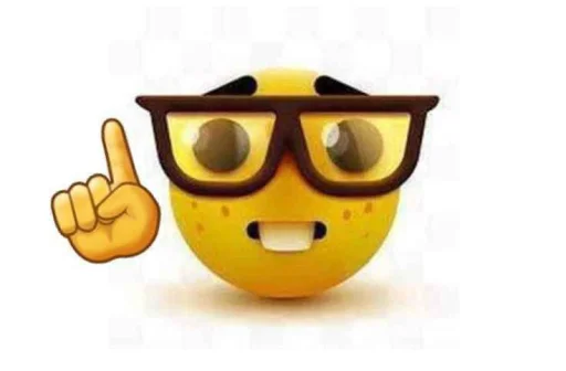 🤩 Стикер «Что-то жёлтое» для Telegram