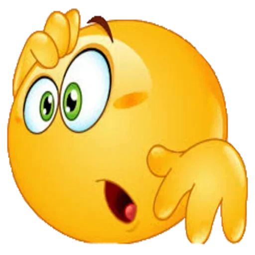 😧 Стикер «Что-то жёлтое» для Telegram