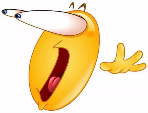 🤩 Стикер «Что-то жёлтое» для Telegram