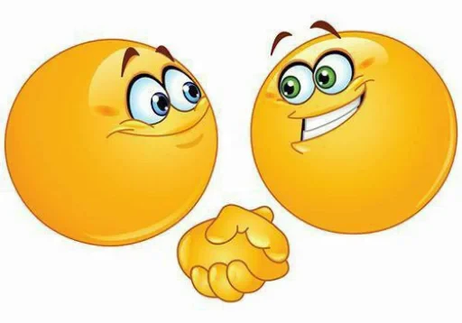 🤩 Стикер «Что-то жёлтое» для Telegram