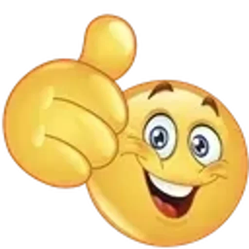 👍 Стикер «Что-то жёлтое» для Telegram