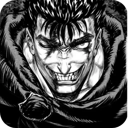 😡 Стикер «Berserk and Vinland saga» для Telegram